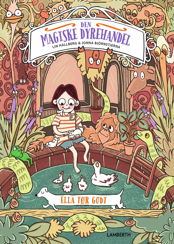 Den magiske dyrehandel - Ella tør godt (e-bog) af Lin Hallberg