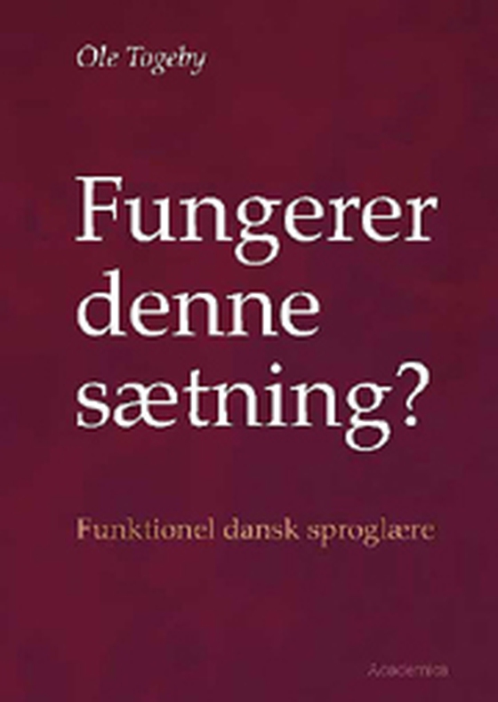 Fungerer denne sætning?