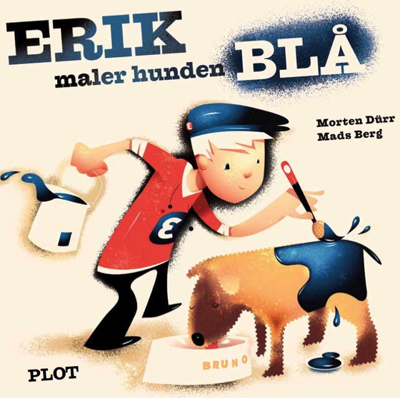 Erik maler hunden blå (e-bog) af Morten Dürr