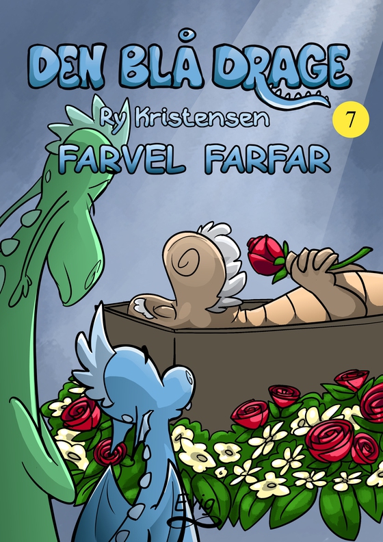 Den blå drage 7 - Farvel farfar - Farvel farfar (e-bog) af Ry Kristensen