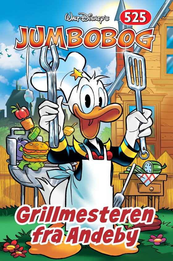 Jumbo 525 - Grillmesteren fra Andeby - Grillmesteren fra Andeby (e-bog) af Disney