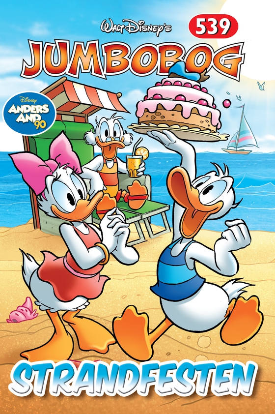 Jumbo 539 - Strandfesten - Strandfesten (e-bog) af Disney