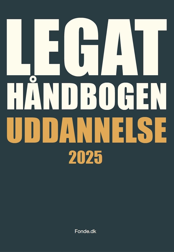Legathåndbogen Uddannelse 2025 (e-bog) af Dennis Hørmann