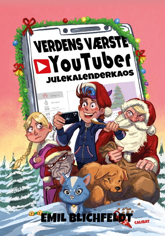 Verdens værste Youtuber - Julekalenderkaos (lydbog) af Emil Blichfeldt