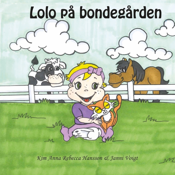 Lolo på bondegården - En pegebog med babytegn (e-bog) af Kim Anna Rebecca Hansson