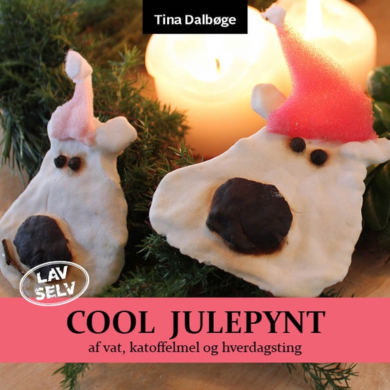 Cool julepynt - af vat, kartoffelmel og hverdagsting (e-bog) af Tina Dalbøge