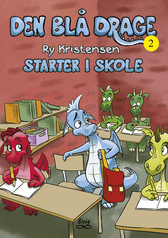 Den blå drage 2 - Starter i skole (e-bog) af Ry Kristensen