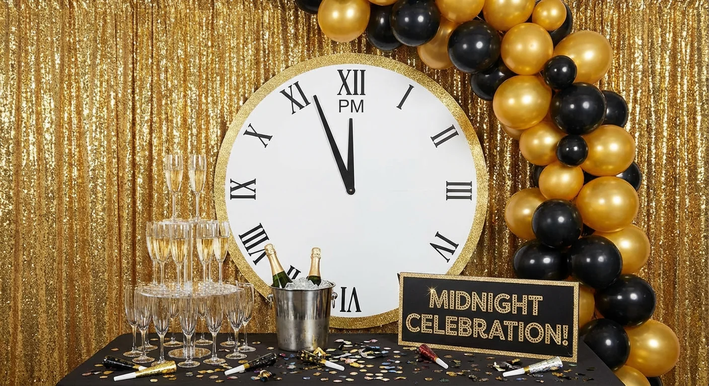 Rustic Christmas Photo Backdrop Generator