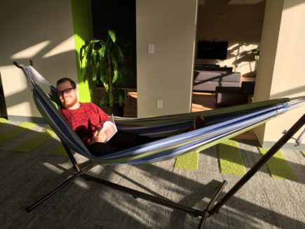Reading Clojure Applied in the office Hammock. Reading Clojure Applied in the office Hammock.
