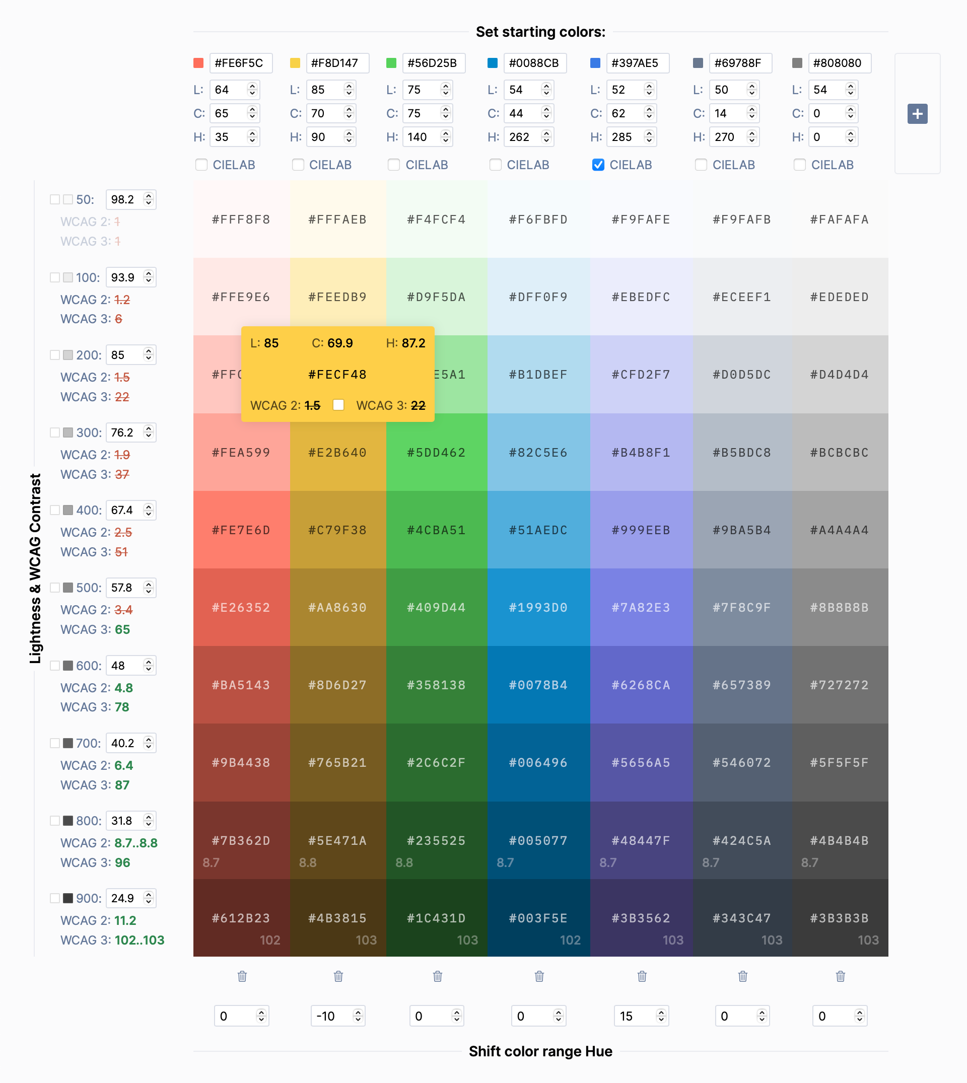 Accessible Palette: stop using HSL for color systems | Wildbit