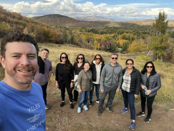 Wildbit's leadership team during our 2021 Utah retreat