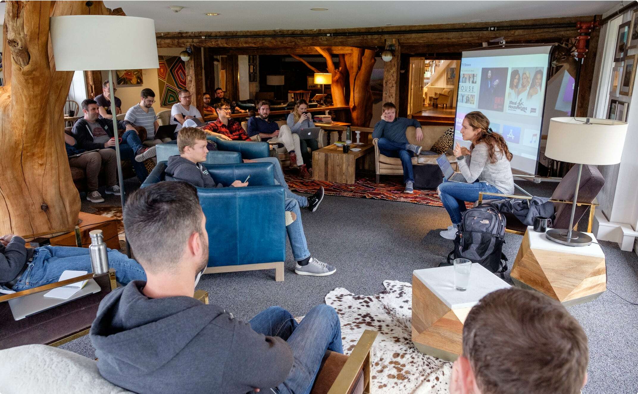 Wildbit team meeting in 2019