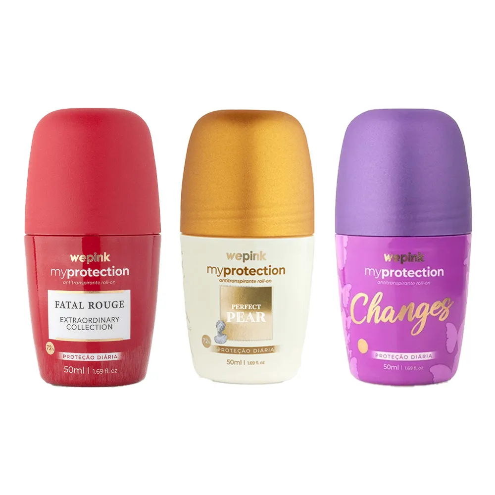Kit Roll-on Fatal Rouge + Perfect Pear + Changes - Wepink 1
