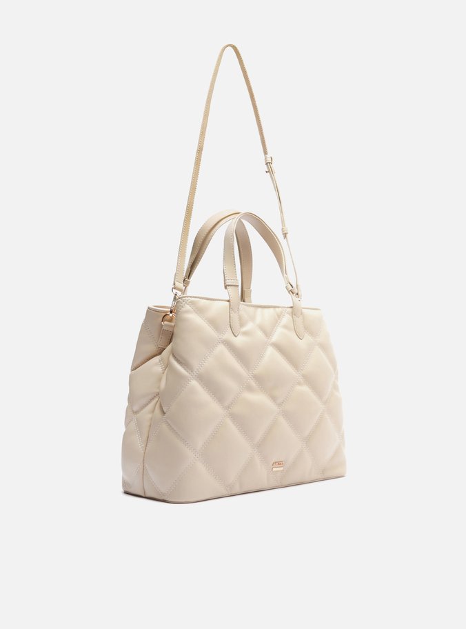 Bolsa Tote Off-White Matelassê Média 2