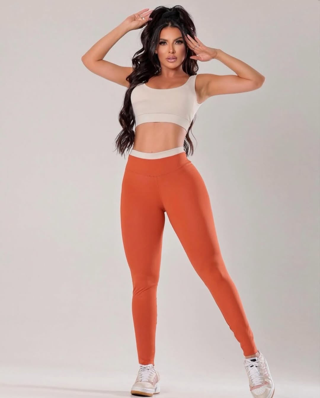 CONJUNTO LEGGING LARANJA 1