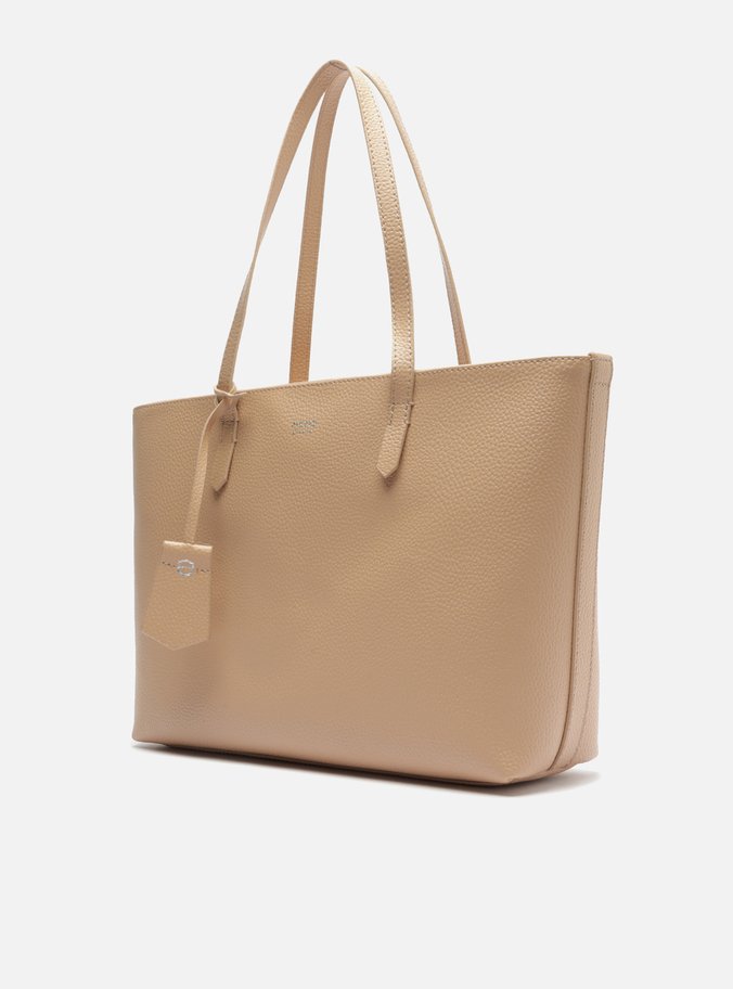 Bolsa Shopping Bege Grande 2