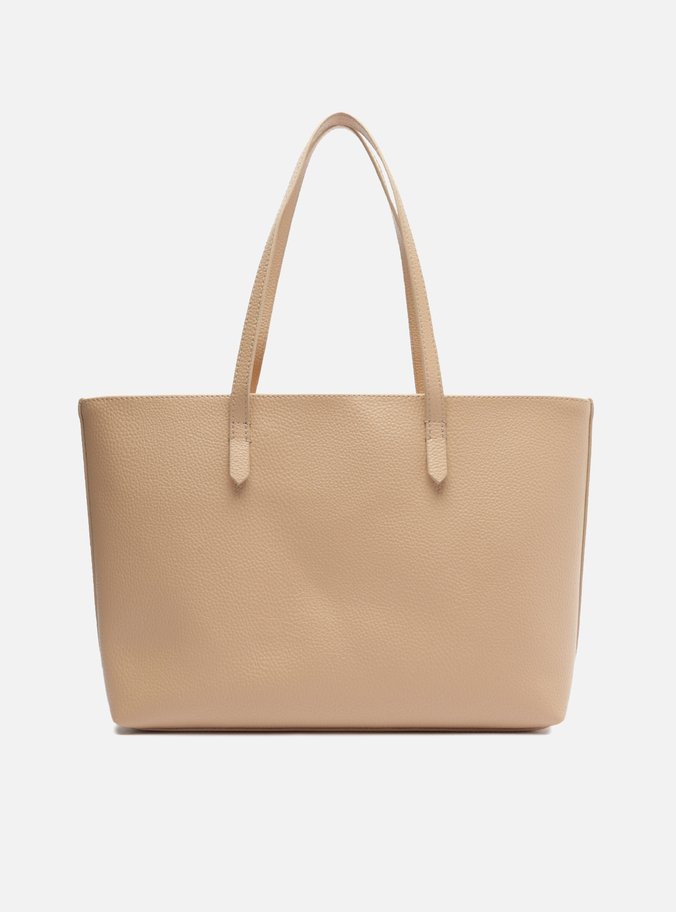 Bolsa Shopping Bege Grande 4