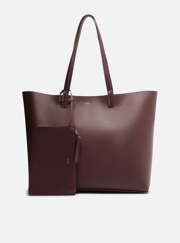 Bolsa Shopping Bordô Grande 1