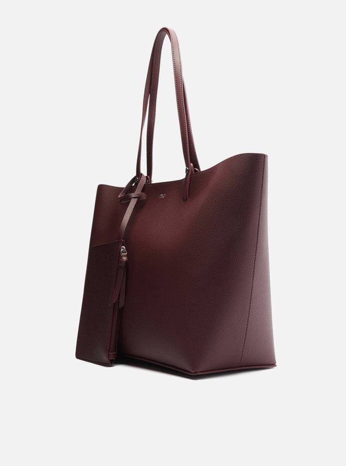 Bolsa Shopping Bordô Grande 2