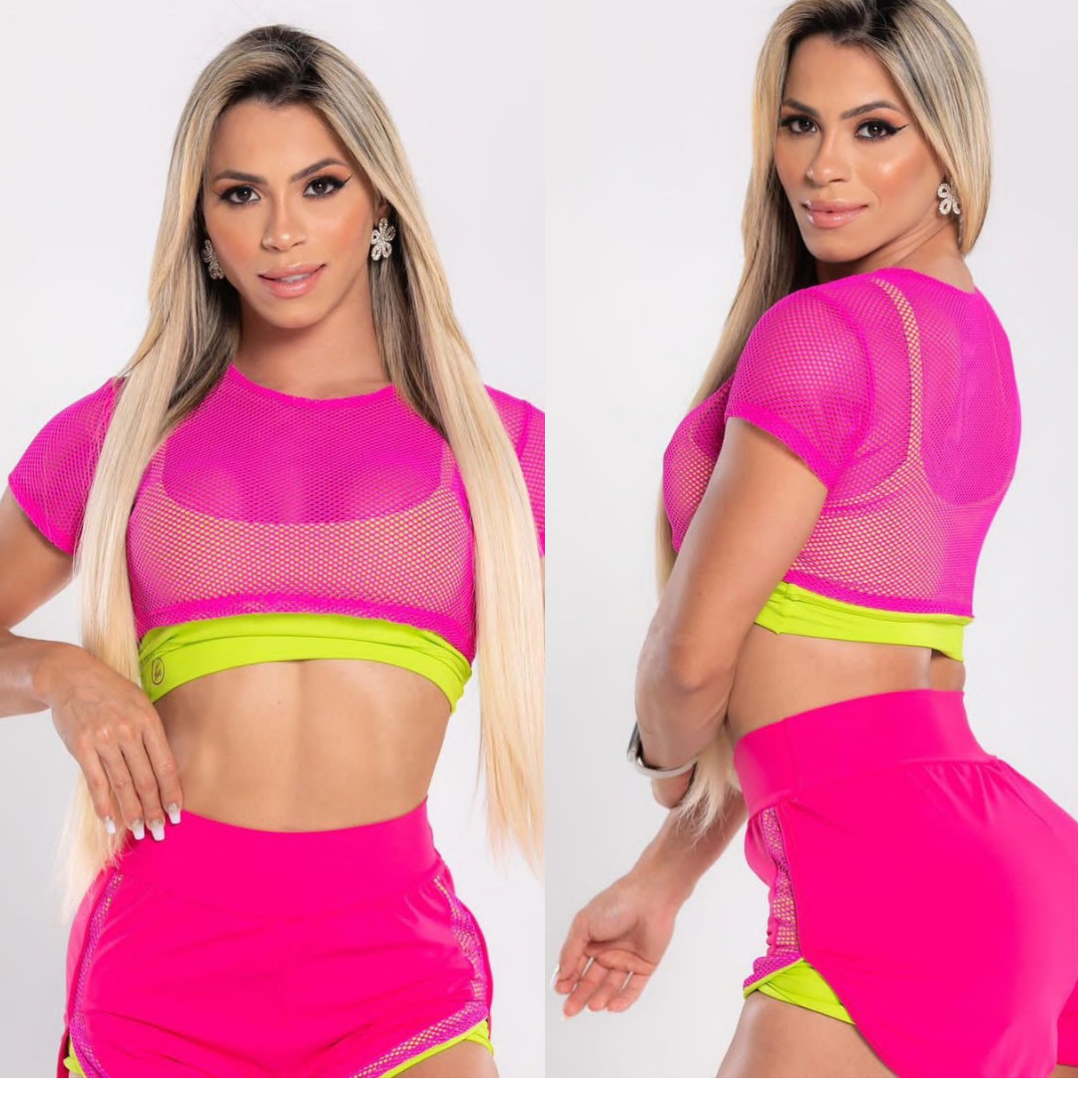 CONJUNTO SHORT VRM 1