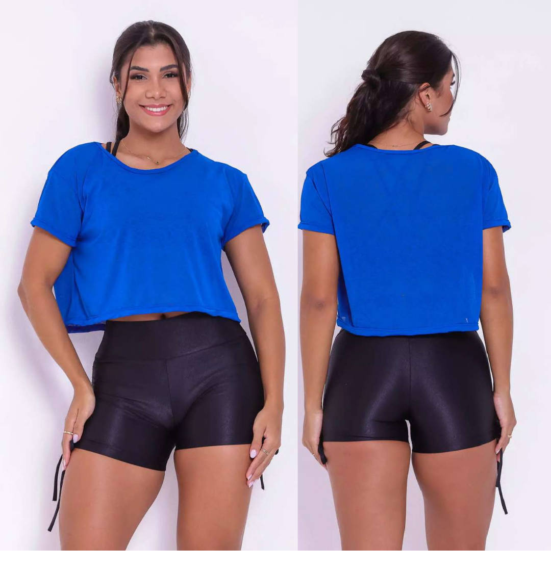 BLUSA TULE AZUL MARINHO 1