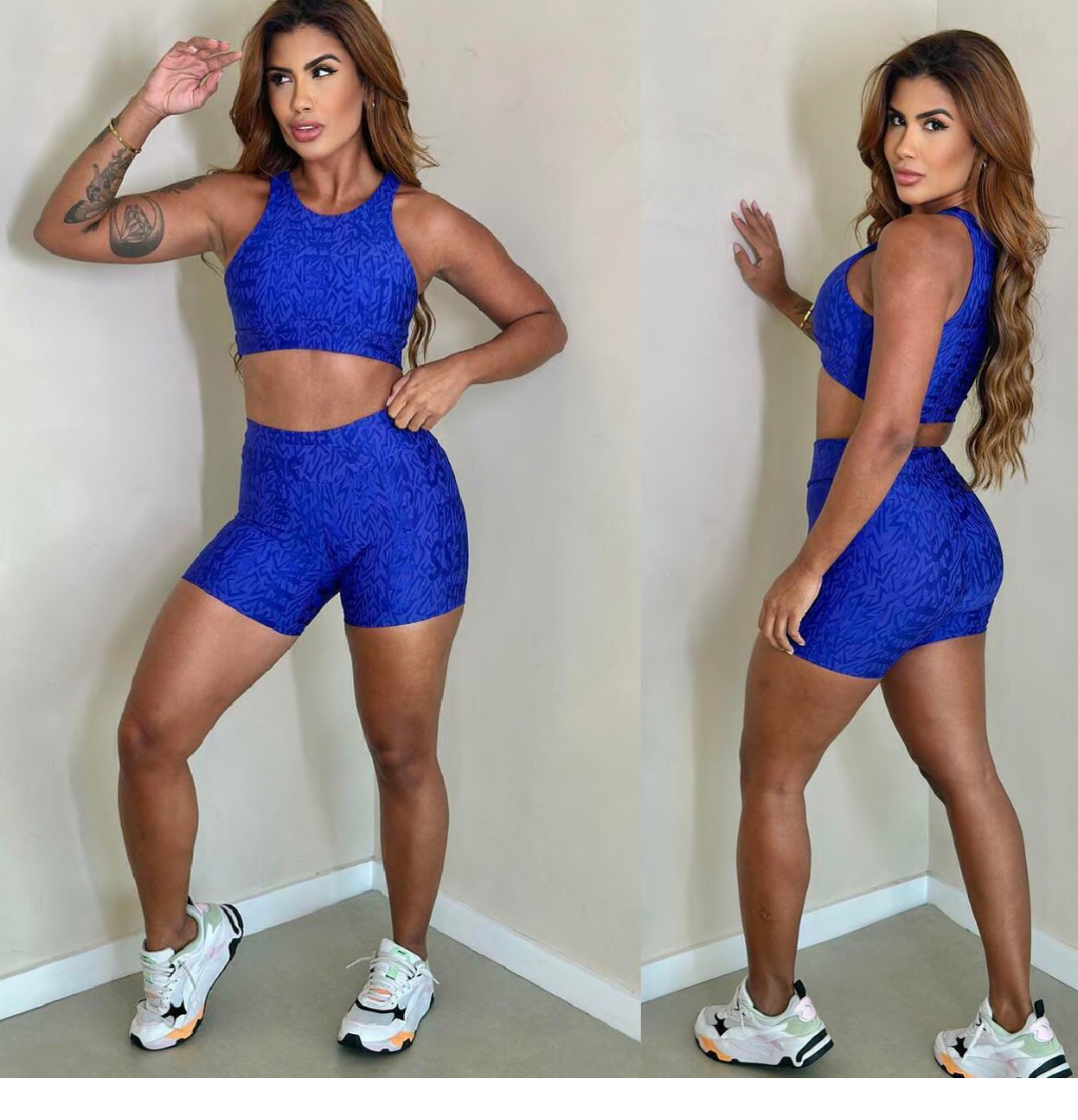 CONJUNTO SHORT COBALTO 1