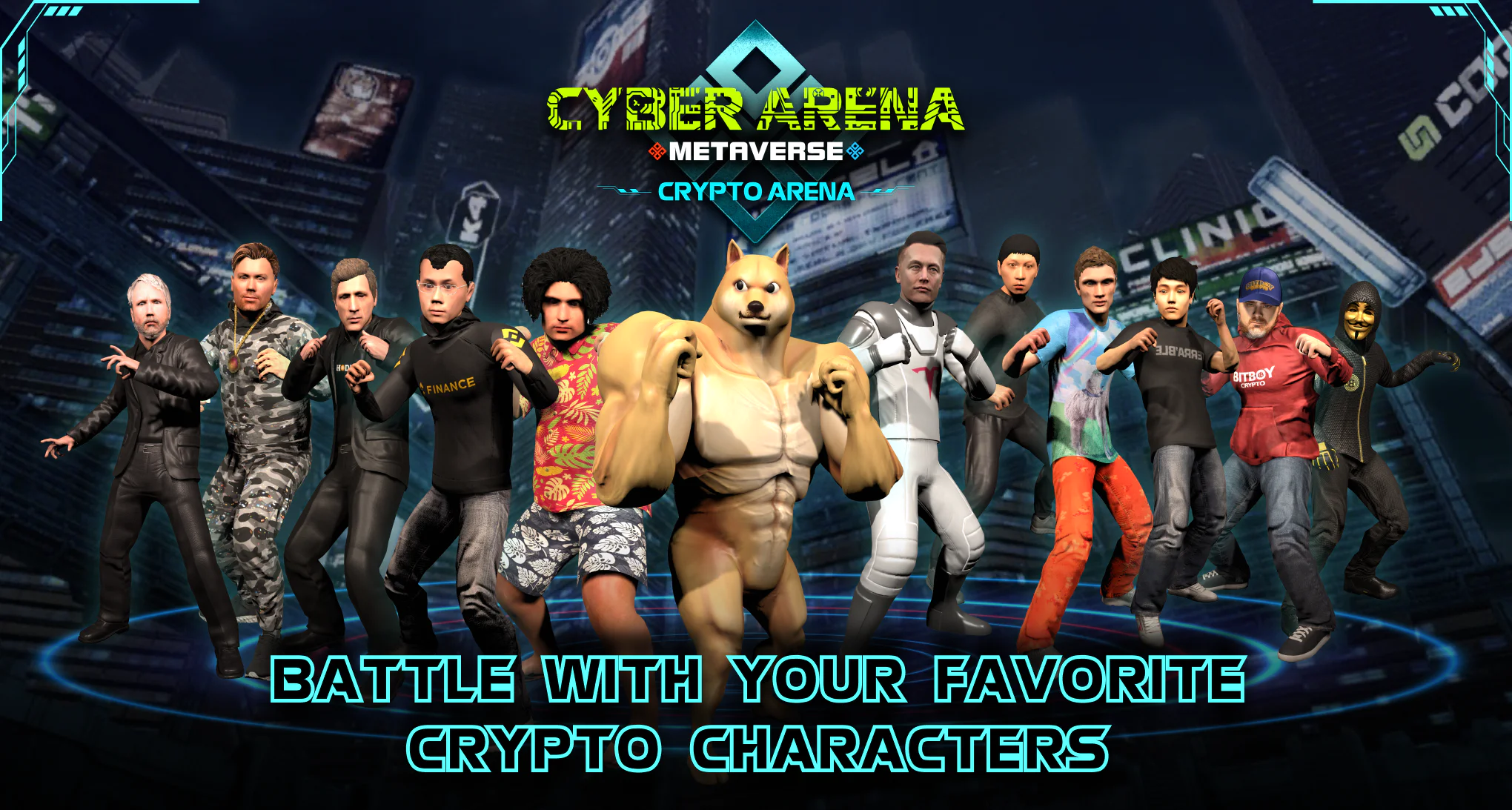 What is Cyber Arena - World's First Interactive AR/VR Battle Metaverse  (CAT) • MEXC Blog