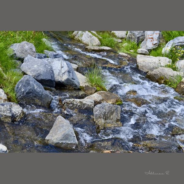 Alpine Rapids - Dining Room Wall Art