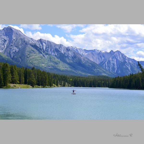 Paddleboarding Paradise - Dining Room Wall Art