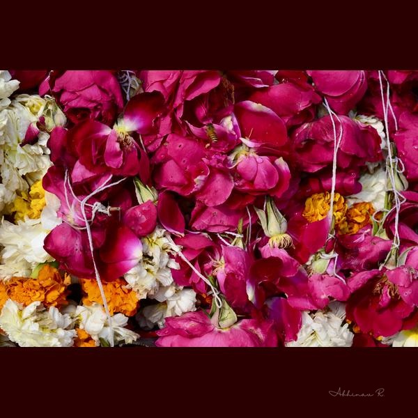 Floral Tapestry of Faith - Dining Room Wall Art