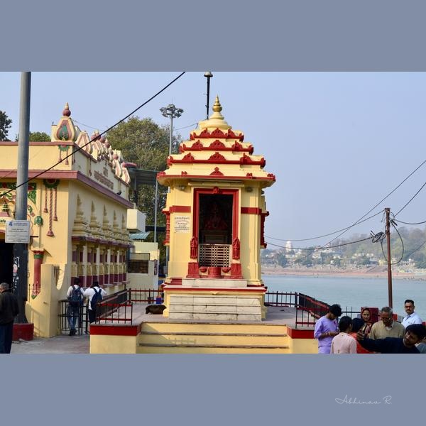 Riverside Shrine - River Photography