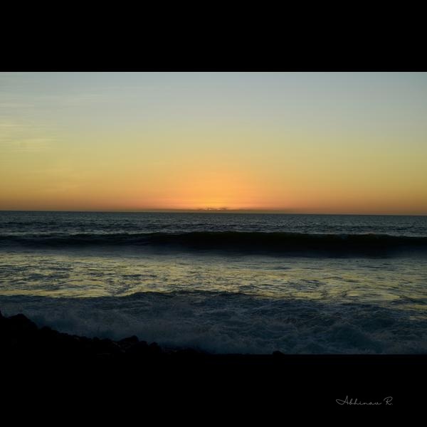 Golden Hour Waves - Waves Photography