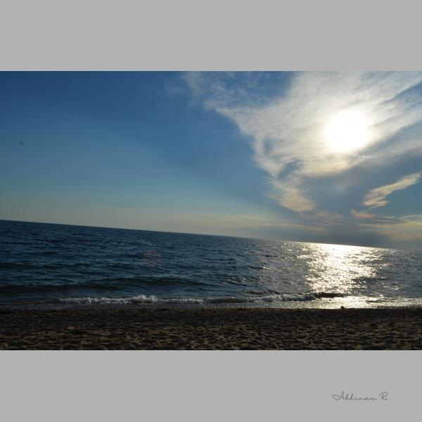 Sun Over Provincetown Beach - Dining Room Wall Art