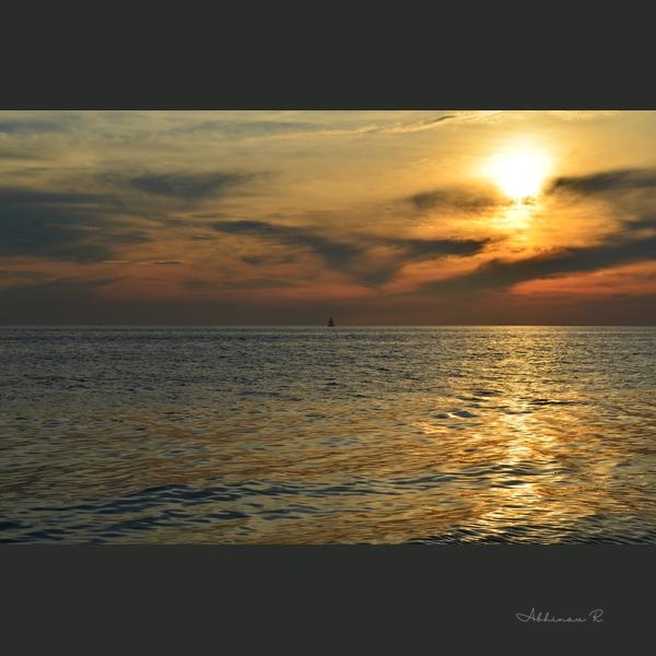 Sunset Over Provincetown Harbor - Sunset Photography