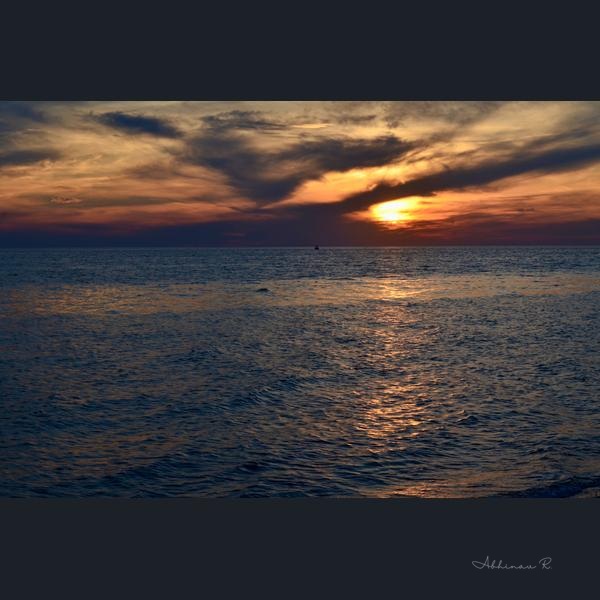Sunset Over Provincetown Harbor - Sunset Photography