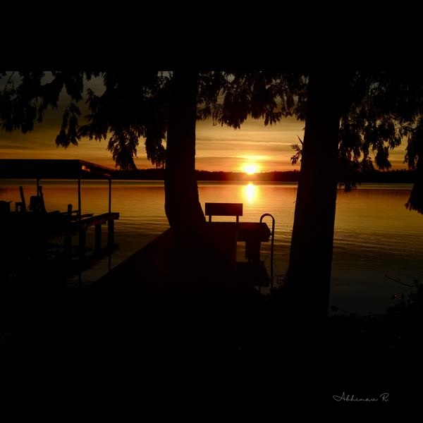 Golden Hour Serenity - Landscape in Settle
