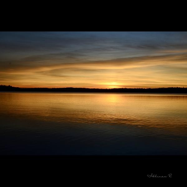 Golden Hour Serenity - Landscape in Settle
