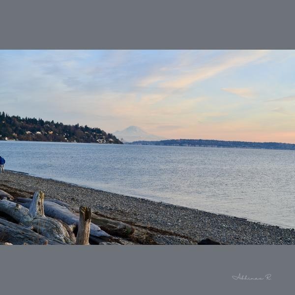 Serene Sunset Beach View - Landscape in Settle