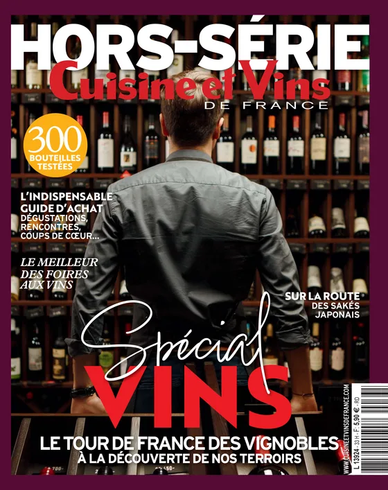 Couverture récente — Cuisine & Vins de France — Hors-série vin