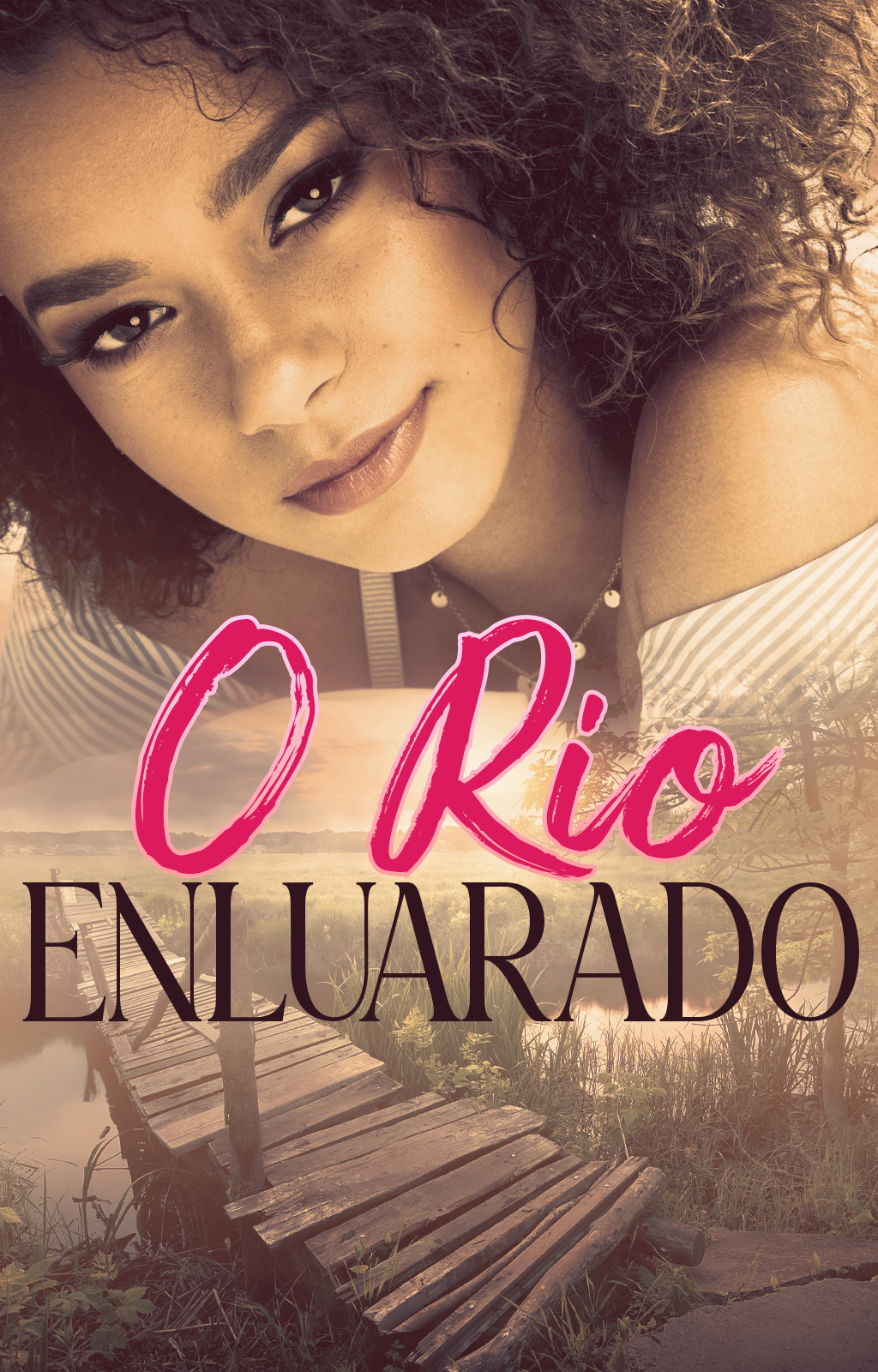 O Rio Enluarado - Capa do livro