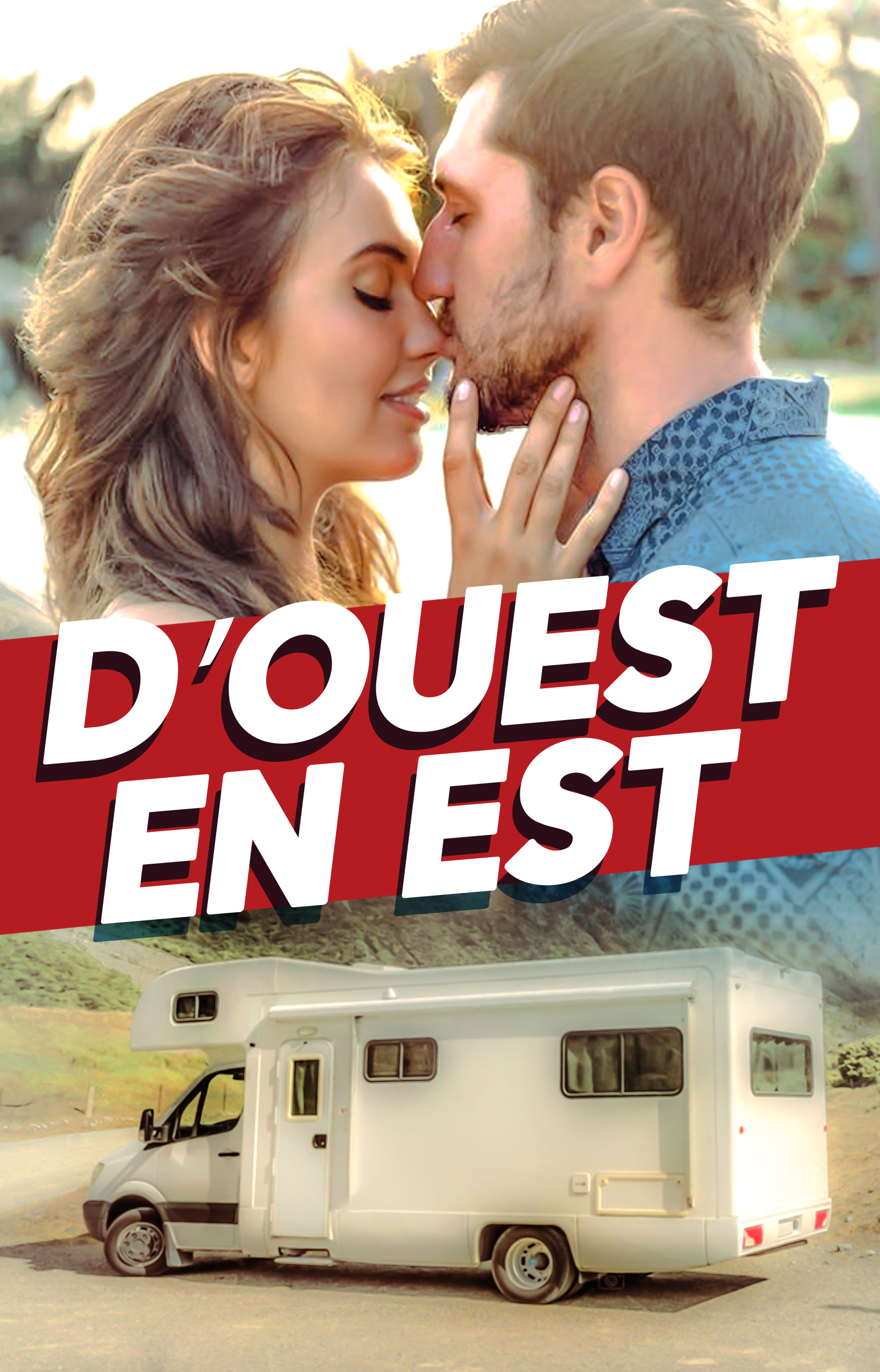 D’Ouest en Est - Couverture du livre