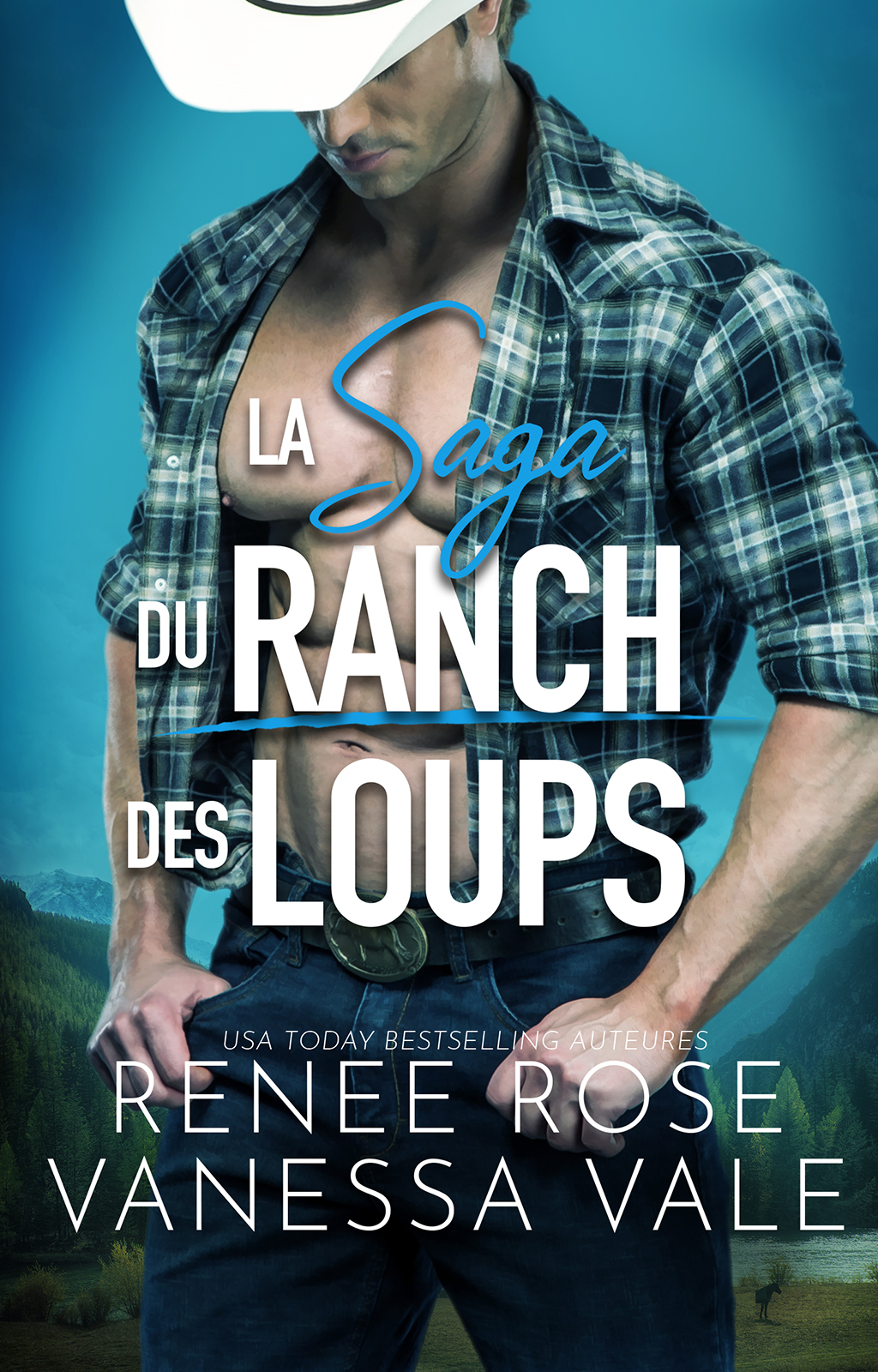 La Saga Du Ranch Des Loups - Couverture du livre