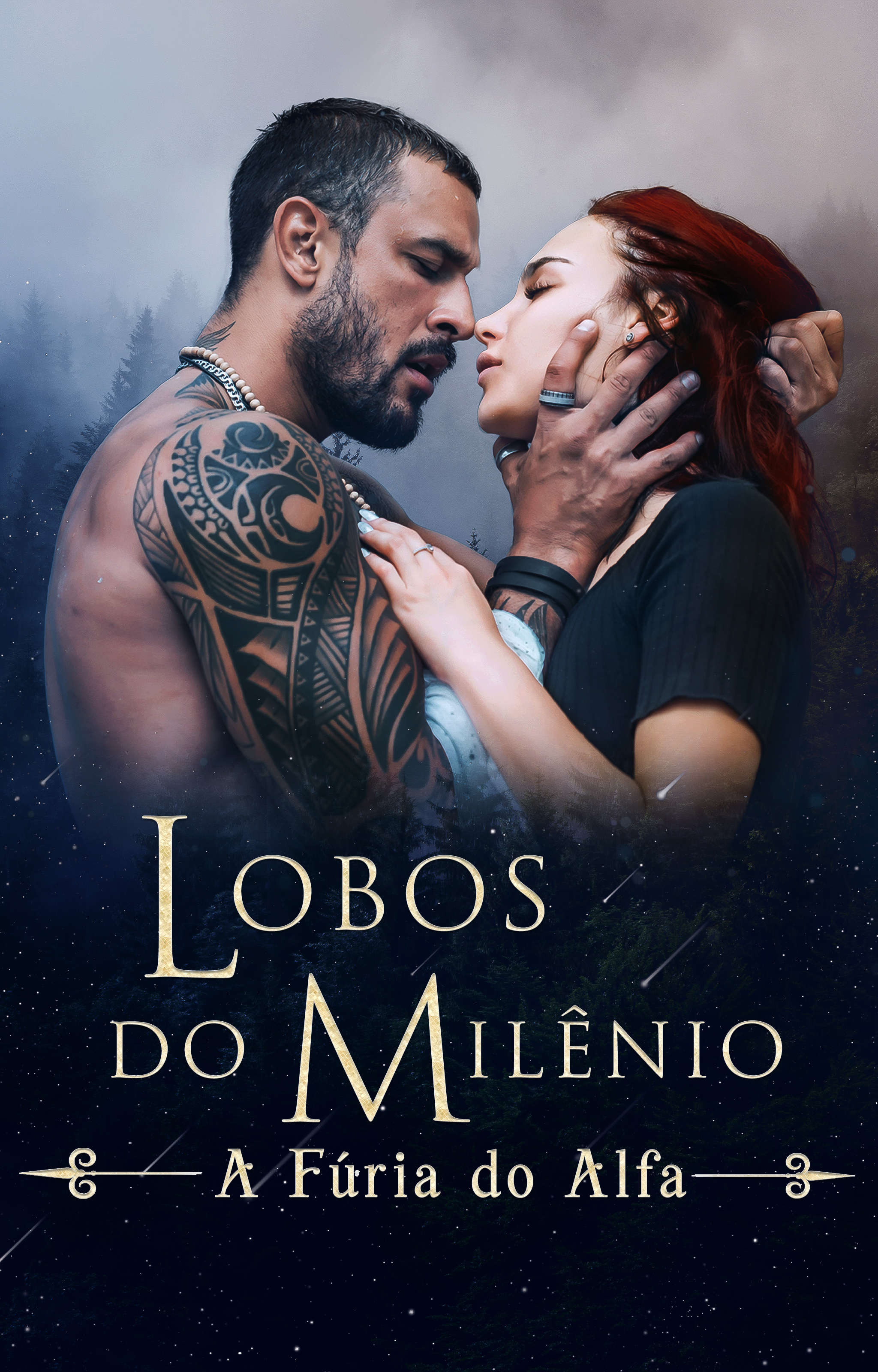 Os Lobos do Milênio: A Fúria do Alfa - Capa do livro