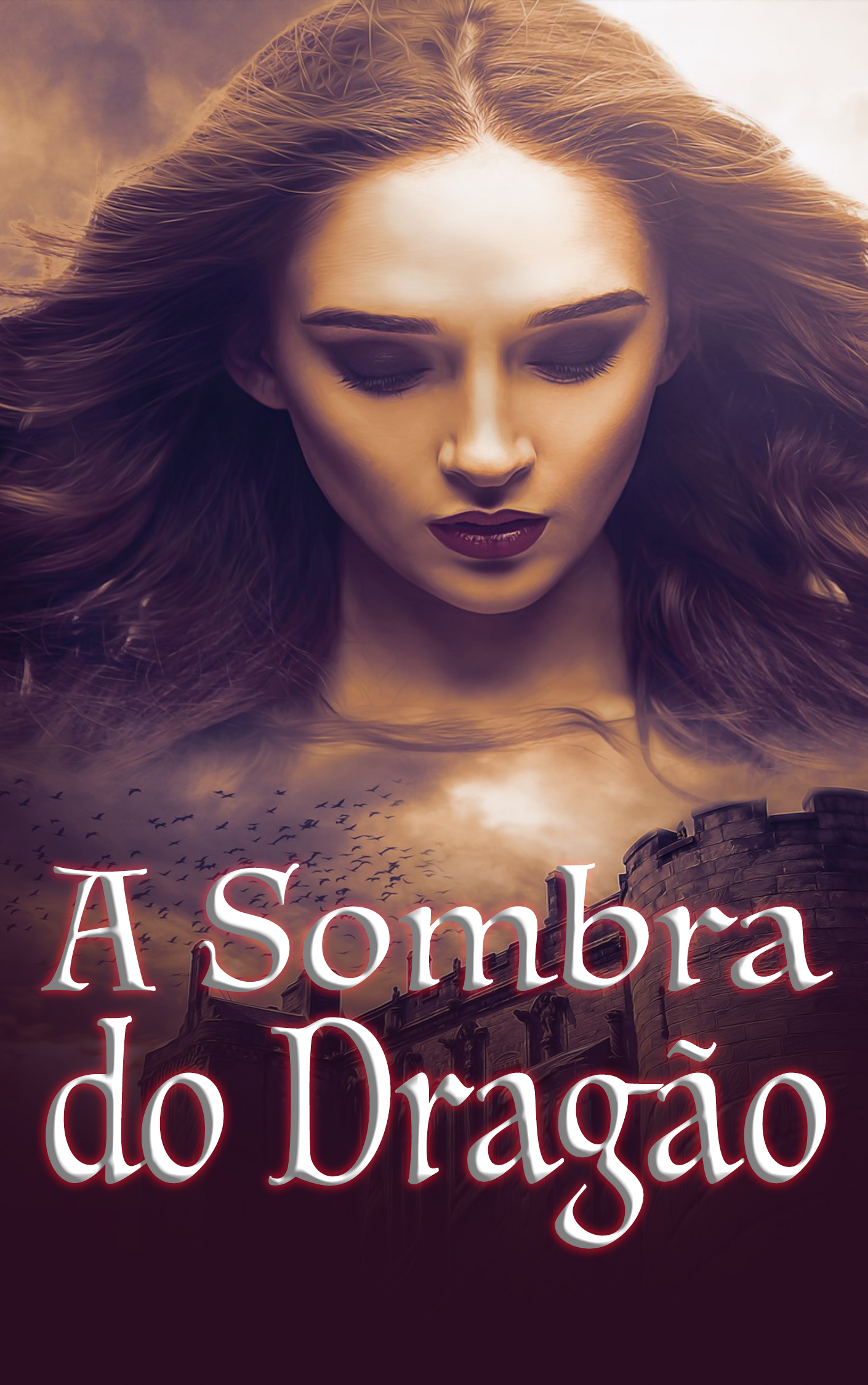 A Sombra do Dragão - Capa do livro