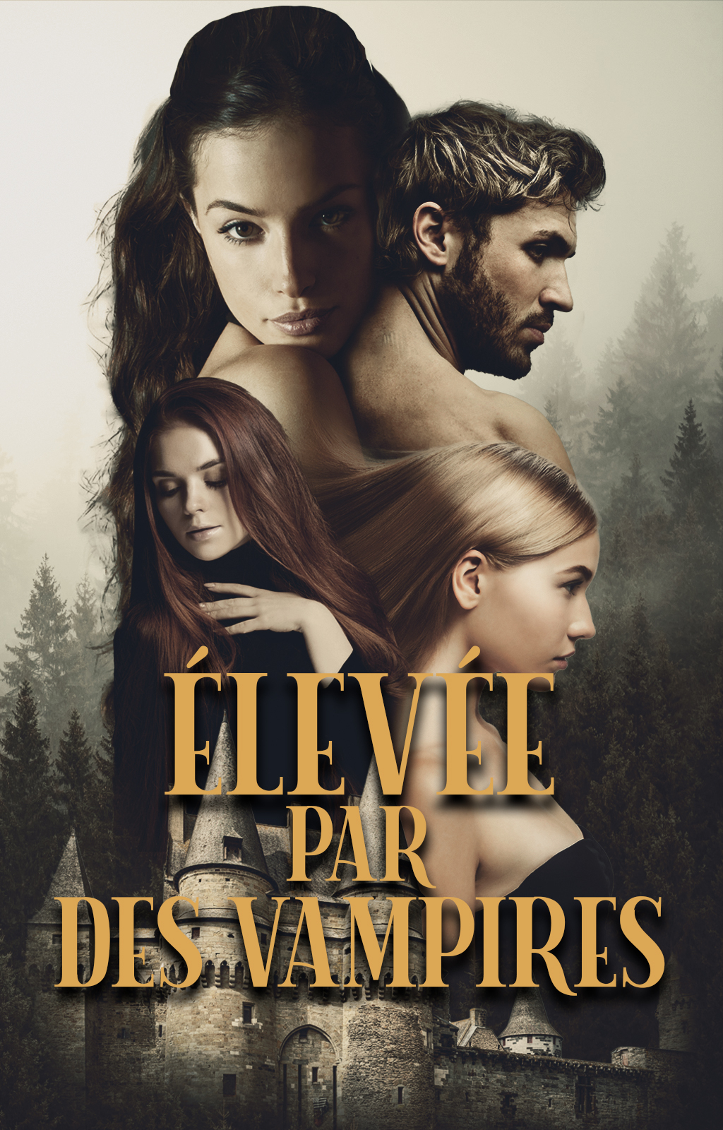 Élevée par des vampires - Couverture du livre