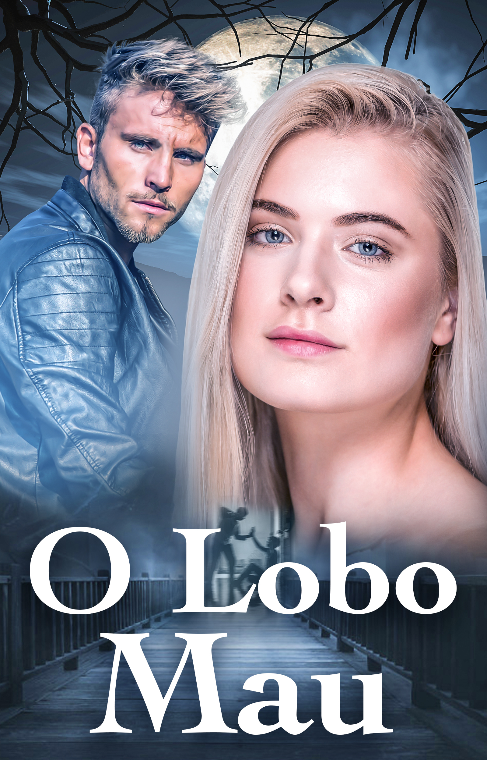 O Lobo Mau - Capa do livro