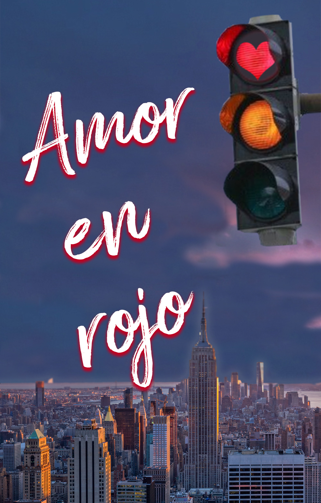 Amor en rojo - Portada del libro