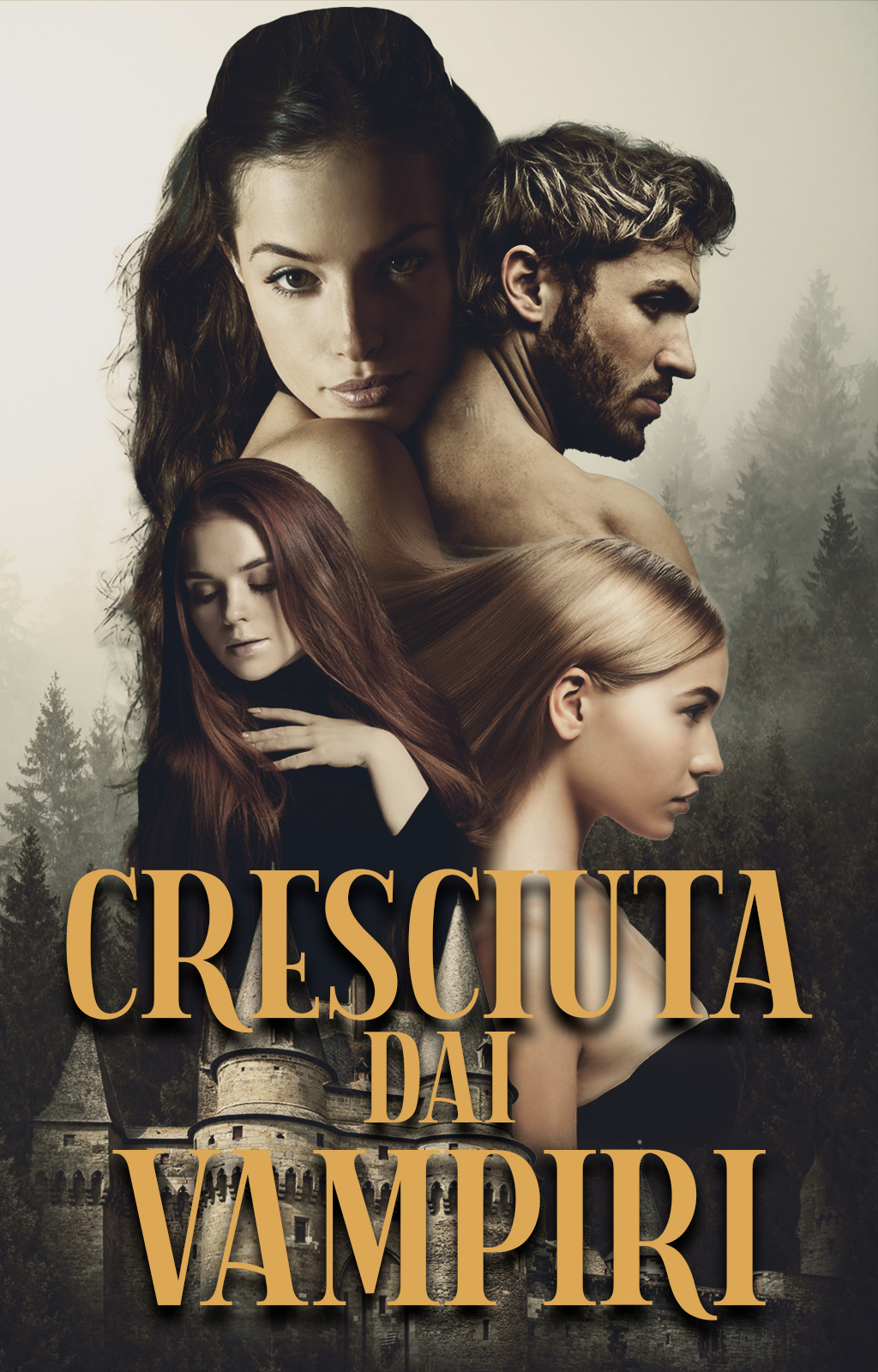 Cresciuta dai vampiri - Copertina