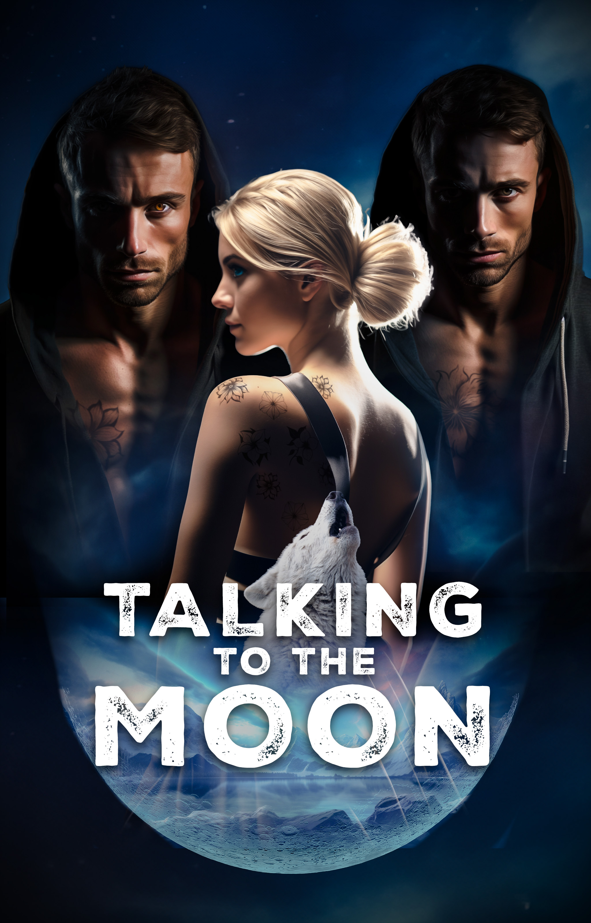 Talking to the Moon - Book cover