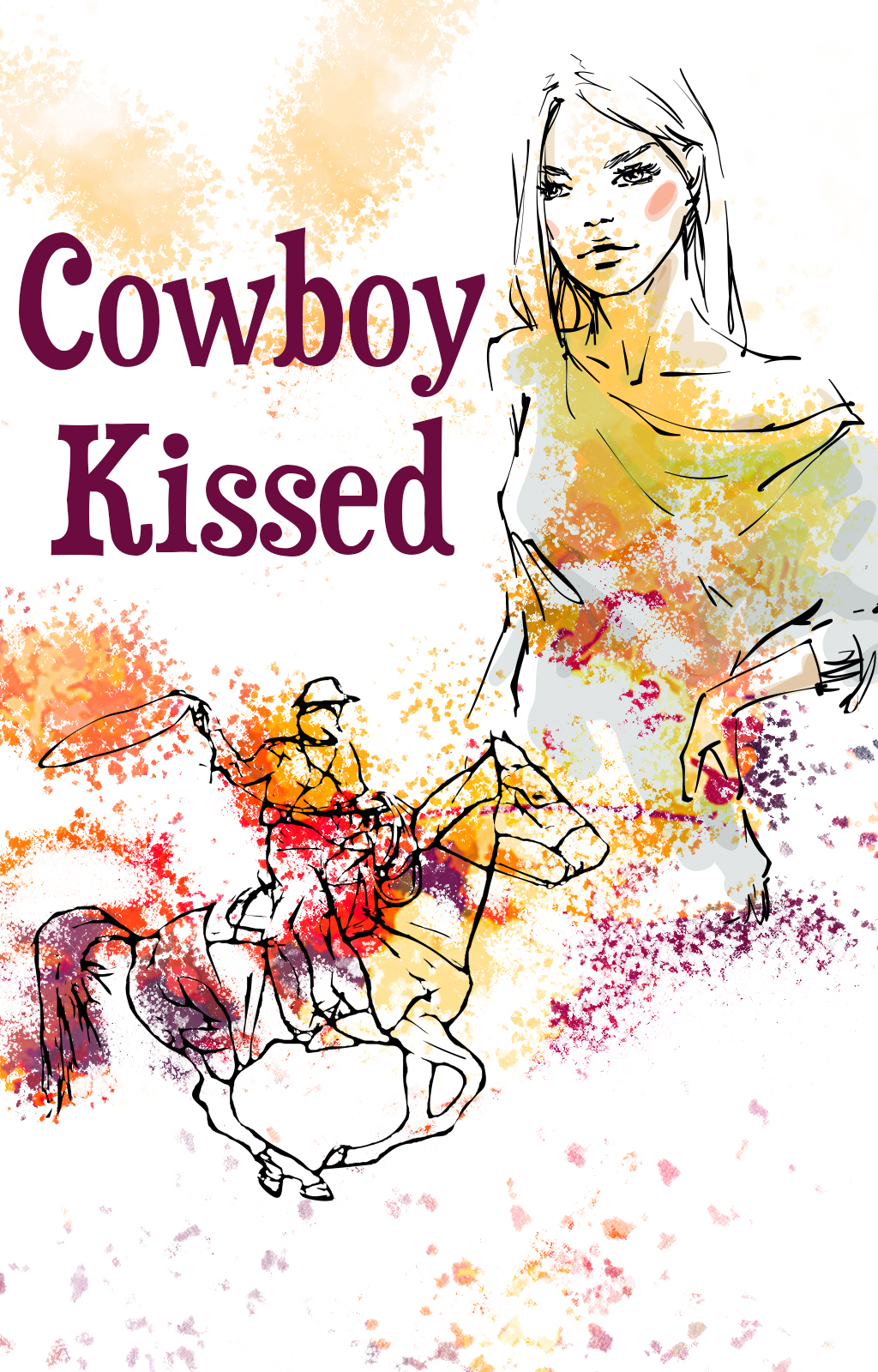 Cowboy Kissed - Book cover